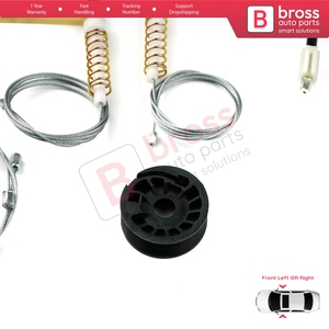 ชุดซ่อมมอเตอร์กระจกหน้าต่าง BWR5432 สำหรับประตูหน้ารถยนต์ C Class W205 S205 ปี 2013-2023 รุ่น A2057204923 A2057209211 - Product Image 3