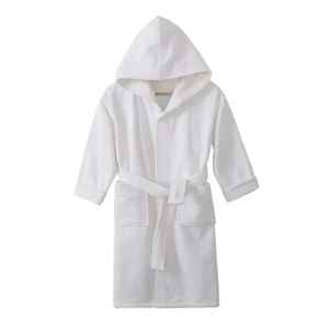 เสื้อคลุมอาบน้ำแบบมีฮู้ดสำหรับเด็กชุดยาวผ้าฝ้ายเนื้อนุ่มซึมซับดีสุดหรูสำหรับเด็กวัยหัดเดินและเด็ก - Product Image 3