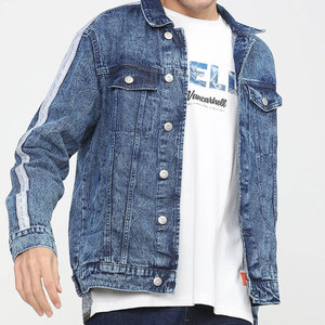 Chaqueta vaquera para hombre de nuevo diseño al por mayor, talla normal, ropa de calle para exteriores, chaqueta vaquera transpirable a la venta con logotipo personalizado - Product Image 6