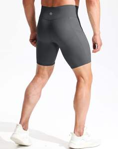 Shorts de compression pour hommes à fort maintien, offrant un contrôle optimal lors des répétitions puissantes, assurant une efficacité optimale. - Product Image 3