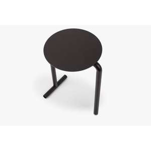 Tabouret en métal doré antique avec cadre robuste et sièges confortables parfait pour les salles à manger et les espaces décontractés - Product Image 6