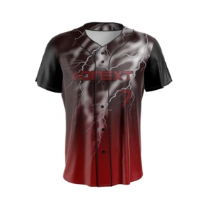 Venta al por mayor de calidad de ropa deportiva tailandesa de béisbol barato Softball Jerseys de talla grande a rayas uniforme Softball béisbol Softball - Product Image 4