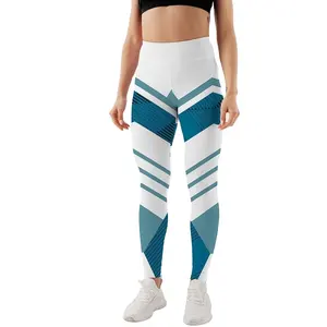 2024 Leggings femininas de poliéster de melhor qualidade para ioga, leggings respiráveis de secagem rápida, designs personalizados, cores e logotipo, novo design