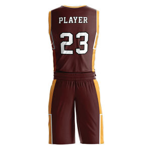 Uniforme de basket-ball unisexe pour hommes et logo personnalisé, respirant, meilleur design, prix compétitif, uniforme de basket-ball, conception OEM - Product Image 3