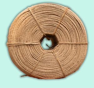 Corde de jute naturelle écologique 3mm et 4mm cordon flexible et souple pour bricolage artisanat emballage cadeau jardinage décoration rustique de la maison - Product Image 1