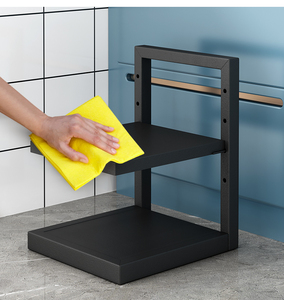 Portaoggetti multifunzionale in ferro metallo per <span class=keywords><strong>cucina</strong></span> <span class=keywords><strong>e</strong></span> soggiorno casa uso Organizer per pentole <span class=keywords><strong>e</strong></span> oggetti - Product Image 6