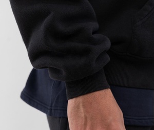 Sweat-shirt à capuche surdimensionné personnalisé pour homme, 100% coton, 500 GSM, de haute qualité, lourd, avec broderie personnalisée, pour l'hiver - Product Image 4