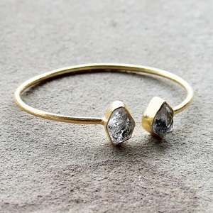 สร้อยข้อมือเพชรเฮอร์คิเมอร์เงินสเตอร์ลิง925ของขวัญคริสต์มาสอินเทรนด์กับราชวงศ์หรูหราสไตล์เครื่องประดับน่ารักสำหรับเธอ - Product Image 2