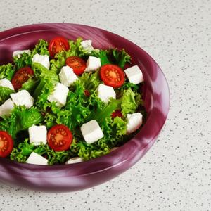 ชามตกแต่งเรซิ่นอีพ็อกซี่มันวาวสีแดงเข้มทำด้วยมือสำหรับตกแต่งบ้านหรูหราวางกลางโต๊ะหรือแสดงผลไม้ - Product Image 2