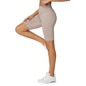 <b>Women's</b> High Waist <b>Gym</b> <b>Shorts</b> Fitness Jogger Running Workout <b>Shorts</b> Slim Tummy Control Solid <b>Short</b> Leggings for Yoga Athletic - Product Image 5