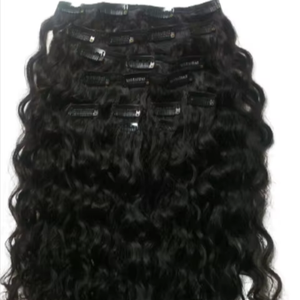 Venta Directa de Fábrica, Cabello Humano Virgen Remy de Alta Calidad HD con Frente de Encaje, Cabello Indio del Sur del Templo, Sin Procesar, Textura Lisa - Product Image 1