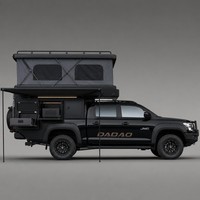 Nouveau camping-car à coque rigide escamotable 2026 avec barre lumineuse LED pour pick-up JMC DADAO