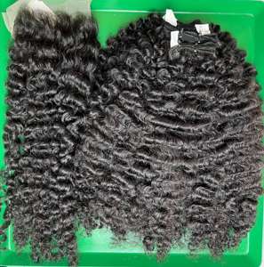 ผมดิบแบบชาวพม่าสีดำธรรมชาติและสีอื่นๆจัดเรียงตามธรรมชาติ - Product Image 1