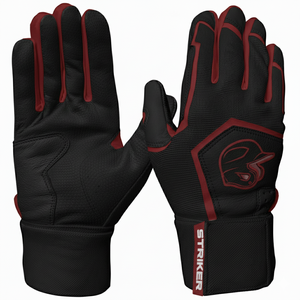 ถุงมือตีเบสบอลแบบพรีเมียมสั่งทำพิเศษ โครงสร้างฝ่ามือสองชั้น ด้านหลังเป็นตาข่ายแบบรุกแรง ถุงมือตีซอฟต์บอล - Product Image 6