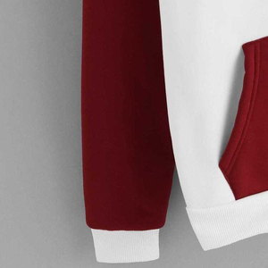 Sweat-shirts pour hommes à logo personnalisé imprimé numériquement, style PULLOVER, automne-hiver, coton, polyester, polaire - Product Image 3