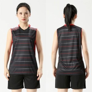 Vente en gros de maillots de volley-ball, ensemble de shorts de bonne qualité, uniforme d'équipe de sport américain pour femmes - Product Image 2