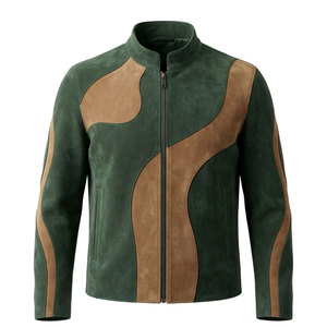 Premium <b>Suede</b> Leather <b>Jacket</b> For <b>Men</b> Classic Button Front Soft Genuine <b>Suede</b> Casual Everyday Wear With Comfortable Tailored Fit - Product Image 1