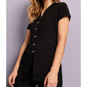 Camiseta tipo túnica para mujer, para salón de belleza y spa, uniforme para personal de limpieza de hotel, camarera, camarero - Product Image 3