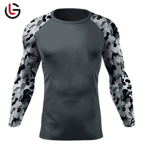 Concevez votre propre style hommes Rash Guard imprimé Logo protéger le corps Rash Guard respirant grande taille Rash Guard pour hommes - Product Image 5