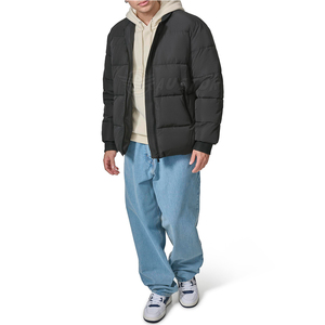 แจ็กเก็ตปลาปักเป้าสำหรับผู้ชายแจ็กเก็ตขนเป็ดสีตัดกันดีไซน์ไม่เหมือนใคร - Product Image 5