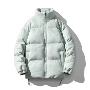 Abrigo con capucha de talla grande de alta calidad para hombre, chaqueta acolchada, cortavientos, chaqueta acolchada con burbujas para invierno - Product Image 2
