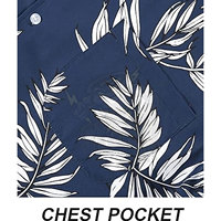 Chemise hawaïenne pour homme à manches courtes chemises boutonnées pour homme Vêtements de plage pour vacances tropicales avec imprimé floral et palmier décontractés légers