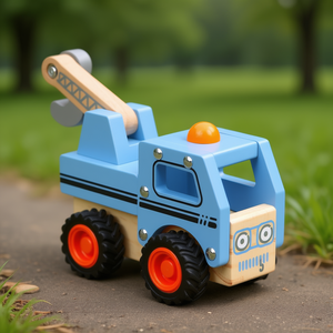 Petit jouet de camion de remorquage promotionnel Small Foot - Product Image 3