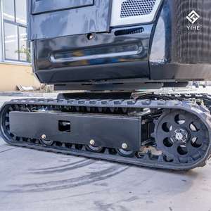 Mini-excavatrice compacte sur chenilles CE EPA 1,5 tonne 1,3 tonne, durable, livraison gratuite pour travaux <span class=keywords><strong>de</strong></span> terrassement à petite échelle - Product Image 1