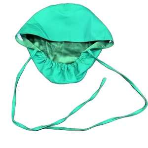 Gorros de mezclilla de algodón transpirable con protección principal Ropa de quirófano para cirujanos Enfermeras Profesionales médicos - Product Image 1