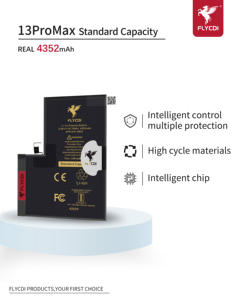 <span class=keywords><strong>แบ</strong></span><span class=keywords><strong>ต</strong></span>เตอรี่ FLYCDI 2024 สำหรับเปลี่ยนแบตเตอรี่ iPhone รุ่น 15 14 13 12 11 X Xs Xr Pro Max 8 7 6S Plus - Product Image 6