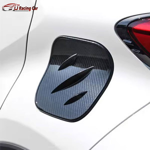 Accessoires de voiture en ABS aspect carbone, décoration, kits de carrosserie, couvercle de réservoir d'essence pour <span class=keywords><strong>Toyota</strong></span> <span class=keywords><strong>CHR</strong></span> <span class=keywords><strong>GR</strong></span> <span class=keywords><strong>Sport</strong></span> AX10 AX50 2018-2022 - Product Image 5