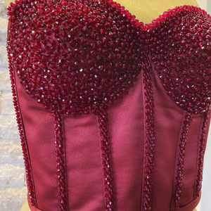 Corsé de Boda para Mujer Alphatek 100% Calidad Premium, Servicios OEM ODM, Venta al por Mayor de Lujo, Transpirable, Ecológico, Control Medio - Product Image 4