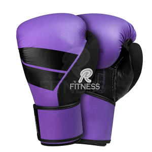 Gants de boxe en cuir personnalisés professionnels avec fermeture auto-agrippante antidérapante pour adultes - Utilisation en salle de sport - Product Image 6