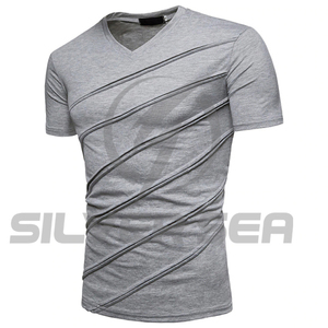 เสื้อกล้ามผู้ชายแห้งเร็วลำลองใส่ได้ทั้งชายและหญิงระบายอากาศได้ดีเสื้อถักนิตติ้งฟิตเนสกีฬาวิ่งโยคะแขนสั้น - Product Image 2