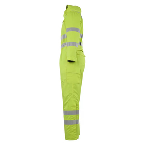 OEM Direct Factory Supply Work wear Safety Coverall with Long Reflective Sleeves Fireproof and <b>Water</b>-<b>Proof</b> Nylon <b>Material</b> - Product Image 5