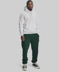 Sweat à capuche à tissage inversé pour hommes, point contrasté personnalisé, conception réversible en molleton de coton - Product Image 5