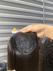 Cola de caballo 60 cm 100% pelo vietnamita crudo Color negro marrón alta calidad envío rápido desde Vietnam - Product Image 2