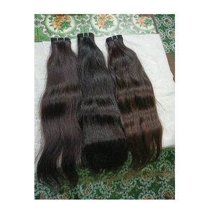 100% vrais cheveux ondulés indiens bruts naturels 15A Grade Body Wave Extensions de cheveux humains vierges non transformés naturel droit ondulé - Product Image 4