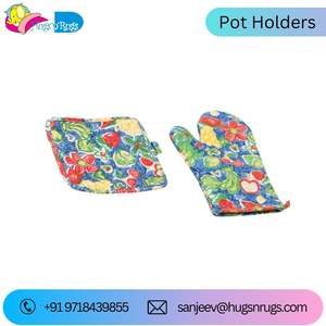 Hot Selling Pot Holder Best Manufacturer Pot Holder With Customized Design and Logo 100% Cotton Pot Holder for Hot Sale... - Product Image 5