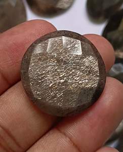 Jaspe solaire indien naturel fait à la main pierre précieuse AAA Grade vert coupe fine forme de mélange pour la fabrication de bijoux - Product Image 4