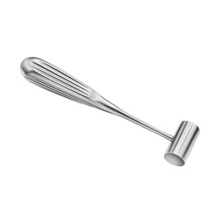 Mazo Mead de alta calidad 240 mm 9,12 "Diam 40 mm mango de plástico acero alemán 850 g 500 g mazo Mead martillo de elevación de hueso duro - Product Image 3