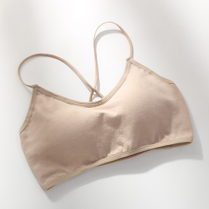 High for Impact Women's Workout Fitness Yoga Sujetadores deportivos Ropa personalizada Backless Cross Over Gym Bra Calidad XS Tamaño para Plus - Product Image 2