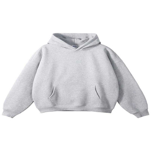 เสื้อฮู้ดแบบสวมศีรษะใส่สบายสำหรับผู้ชายผู้หญิง100% ผ้าฝ้ายมีโลโก้ยอดนิยม - Product Image 4
