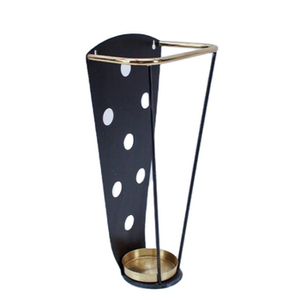 Sleek Stainless Steel Silver Shining <b>Umbrella</b> Stand Durable Bucket Shape Stylish Indoor Home Living Room Decoration Storage - Product Image 1