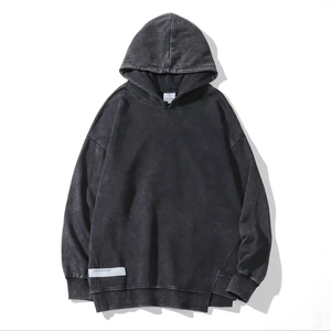 Novedad, Sudaderas con Capucha de Estilo Lavado Ácido para Hombre y Mujer, 100% Algodón, Casuales, de Invierno, Precios al por Mayor, Sudadera de Primera Calidad - Product Image 3