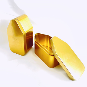 กล่องดีบุกโลหะบรรจุอาหารเกรดอาหาร OEM สามารถปรับแต่งได้กล่องของขวัญเปล่าสำหรับลูกอมเคี้ยวหมากฝรั่งน้ำตาลและช็อกโกแลตคุณสมบัติรีไซเคิลได้ - Product Image 3