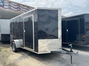 Aluminum Blackout 6x12 Enclosed <b>Cargo</b> <b>Trailer</b> High Capacity Enclosed <b>Cargo</b> <b>Trailer</b> Low Price - Product Image 5