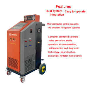 Máy làm sạch, phục hồi và nạp gas điều hòa ô tô chất lượng siêu tốt, hệ thống kép, tự động hoàn toàn, dùng cho gas R1234yf và R134a - Product Image 2