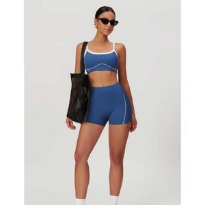 ชุดออกกำลังกายแบบถักสำหรับผู้หญิงชุดออกกำลังกายเล่นฟิตเนสแบบลำลองเสื้อเปิดไหล่ยาวถึงเข่าออกแบบได้ตามต้องการ - Product Image 5