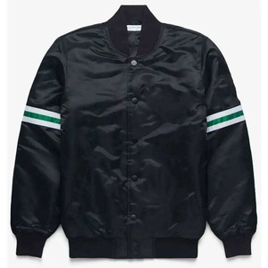 Meilleure qualité logo personnalisé impression 2025 soie tache matériel haute qualité poids léger en gros tache soie veste - Product Image 1